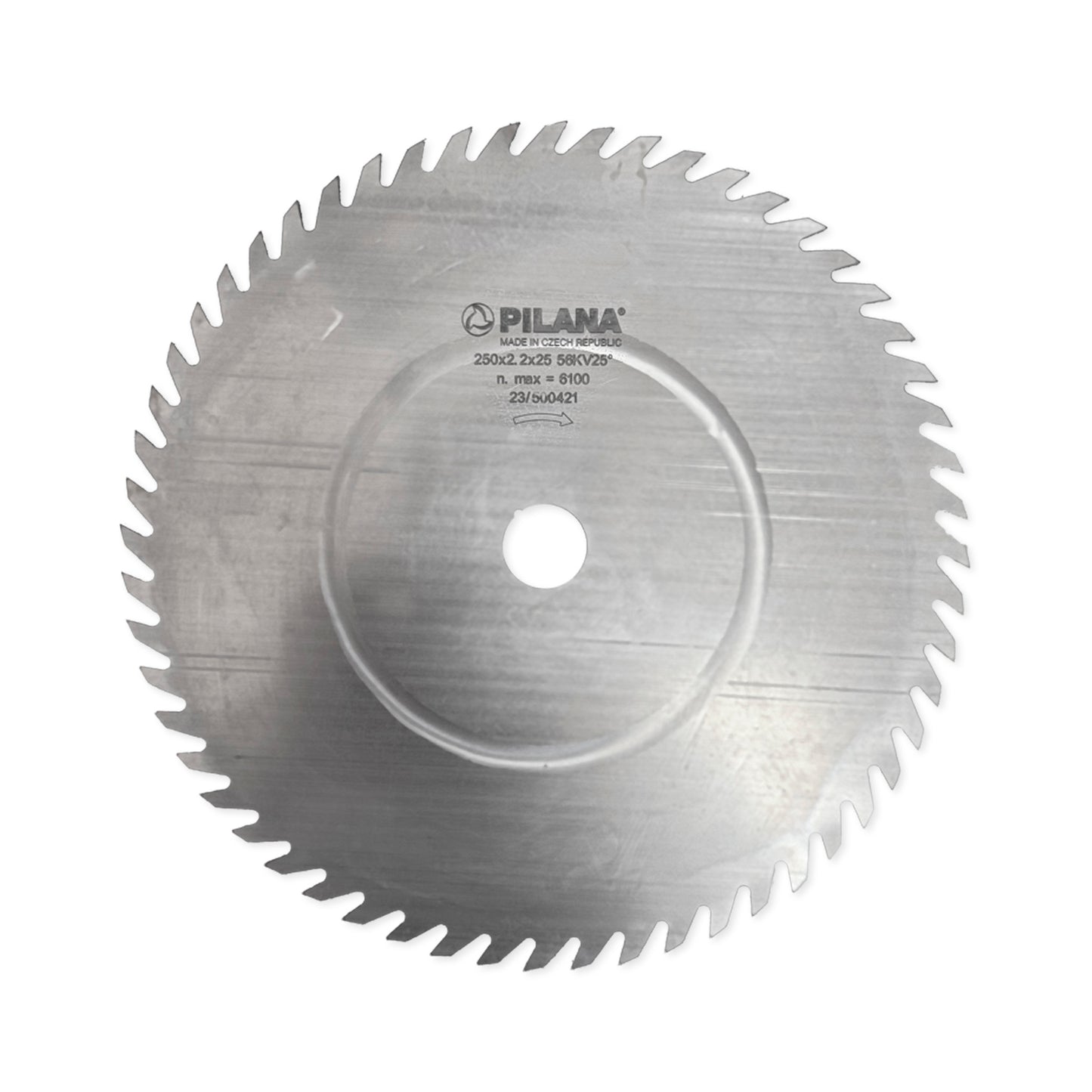 Pânză Circular Monometal PILANA 250x2.2x25mm, 56 Dinți Ceaprăzuiți