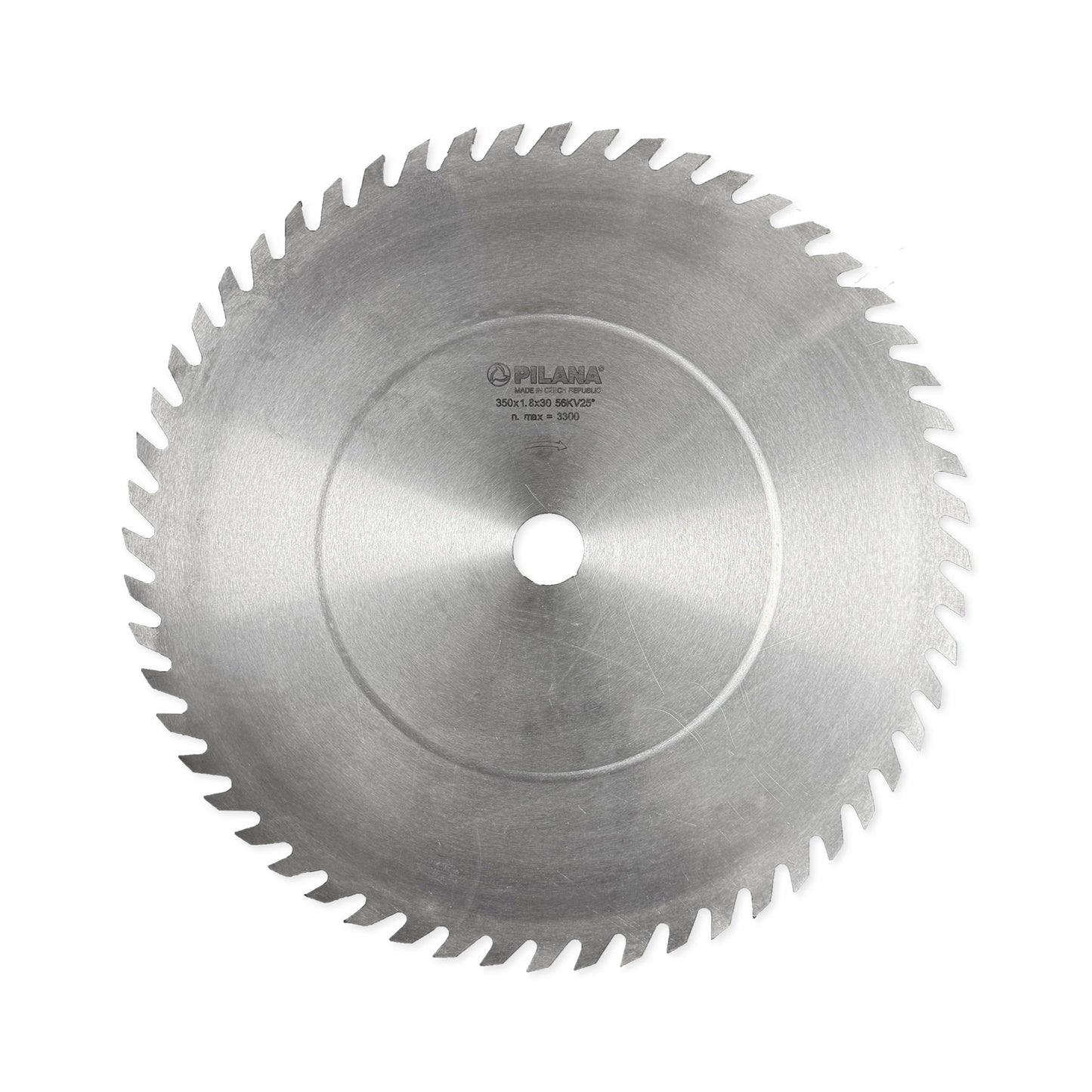 Pânză Circular Monometal PILANA 350x1.8x30mm, 56 Dinți Ceaprăzuiți