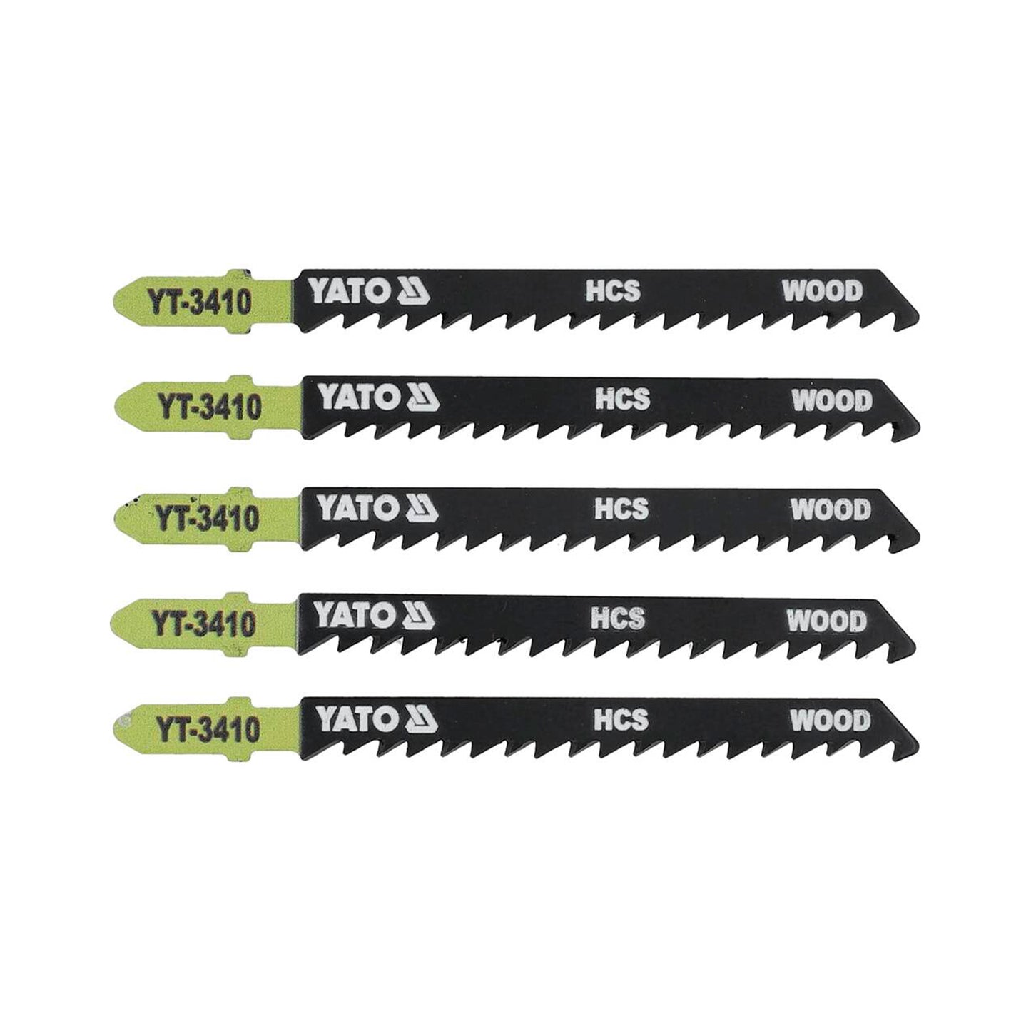 Набір із 5 полотен для лобзика 100 x 75 x 1,4 мм, 6 зубців на дюйм