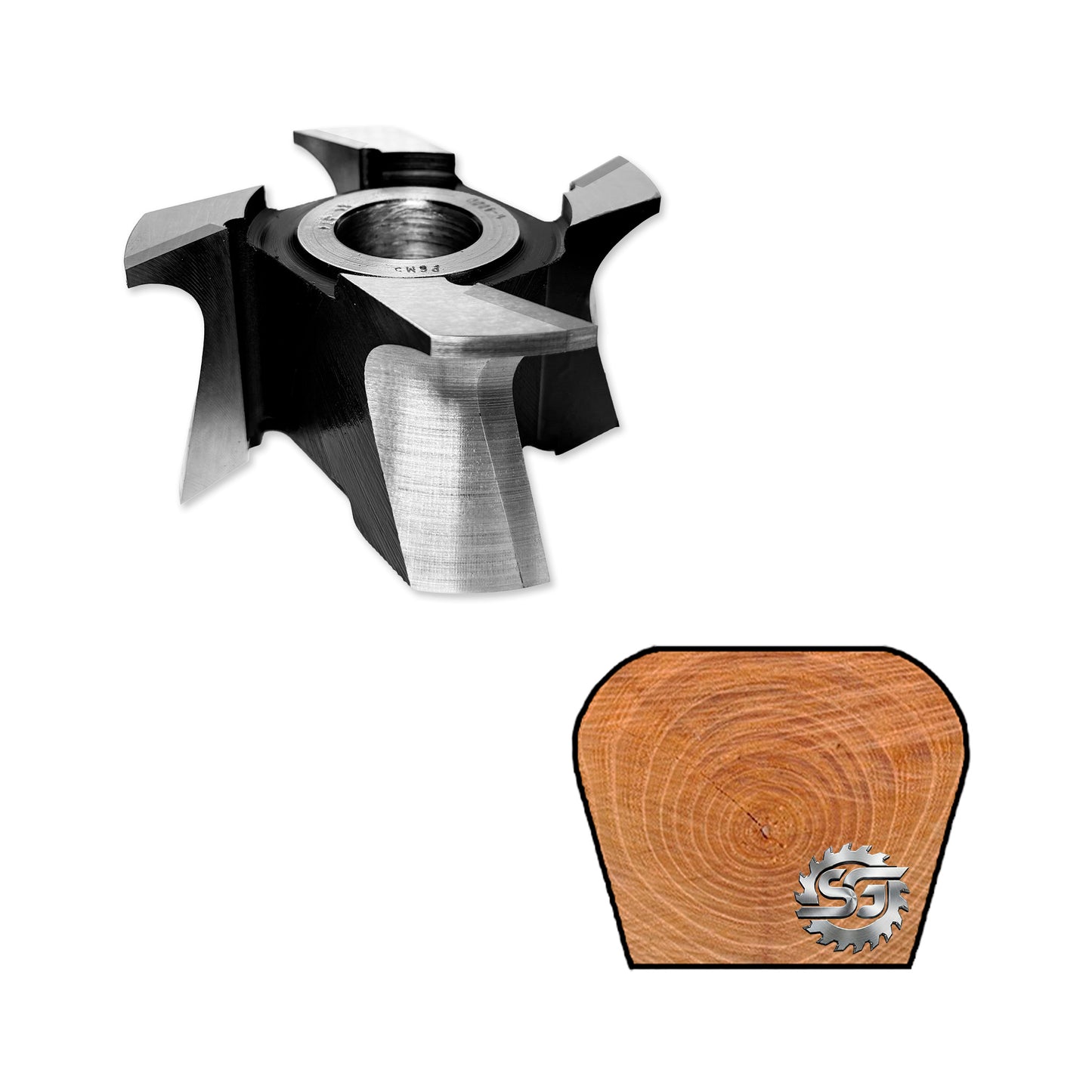 Freza Profilata Mana Curenta brazat HSS pentru lemn tare sau moale cu spatiu de lucru 50-60 mm 