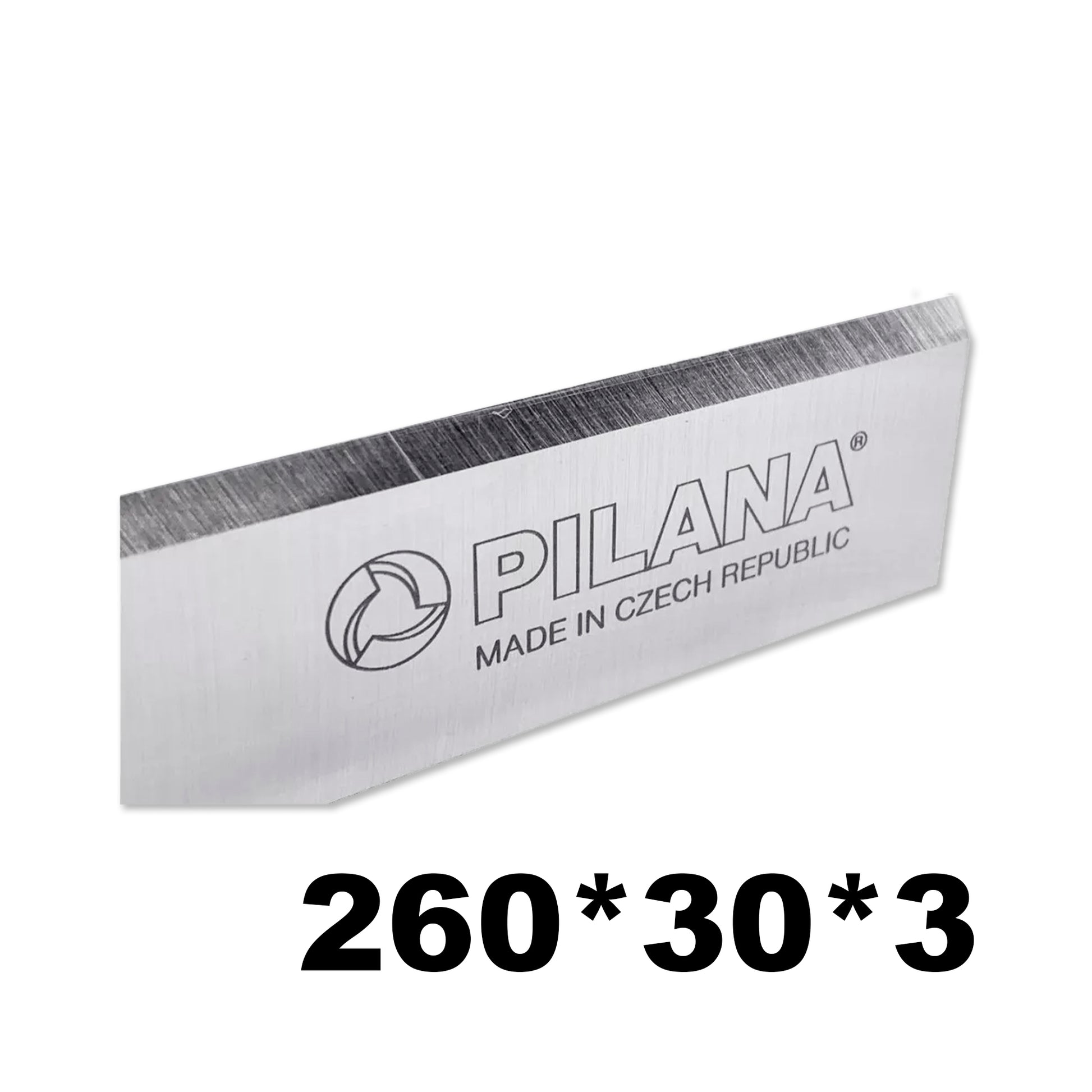 Cutit pentru abric de rindeluit cu dimensiuni 260*30*3 calitate HSS sau DS pentru lemn moale sau masvi 