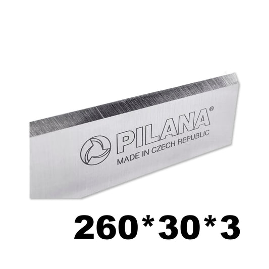 Cutit pentru abric de rindeluit cu dimensiuni 260*30*3 calitate HSS sau DS pentru lemn moale sau masvi 