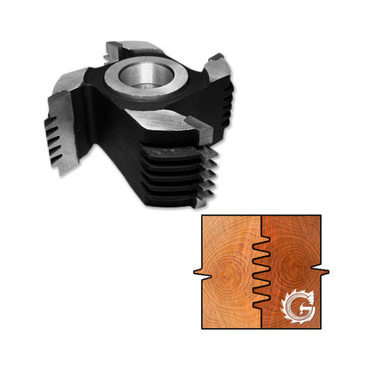 Freza Imbinare in 5 dinti cu suprafata de 50 mm pe lung pentru lemn moale sau masiv imbinari scari sau panouri 