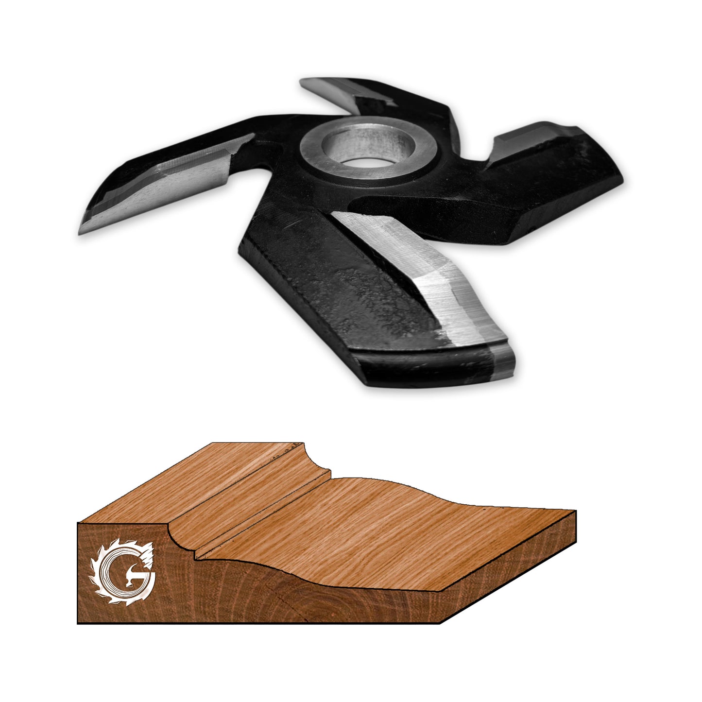 Фрези по дереву – мобільний стіл, профіль 23 HSS стандарт