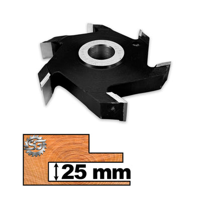 Imagine generală freze nut Vidia 125*25 sau 160*25 mm – gamă variată pentru prelucrarea precisă a lemnului.