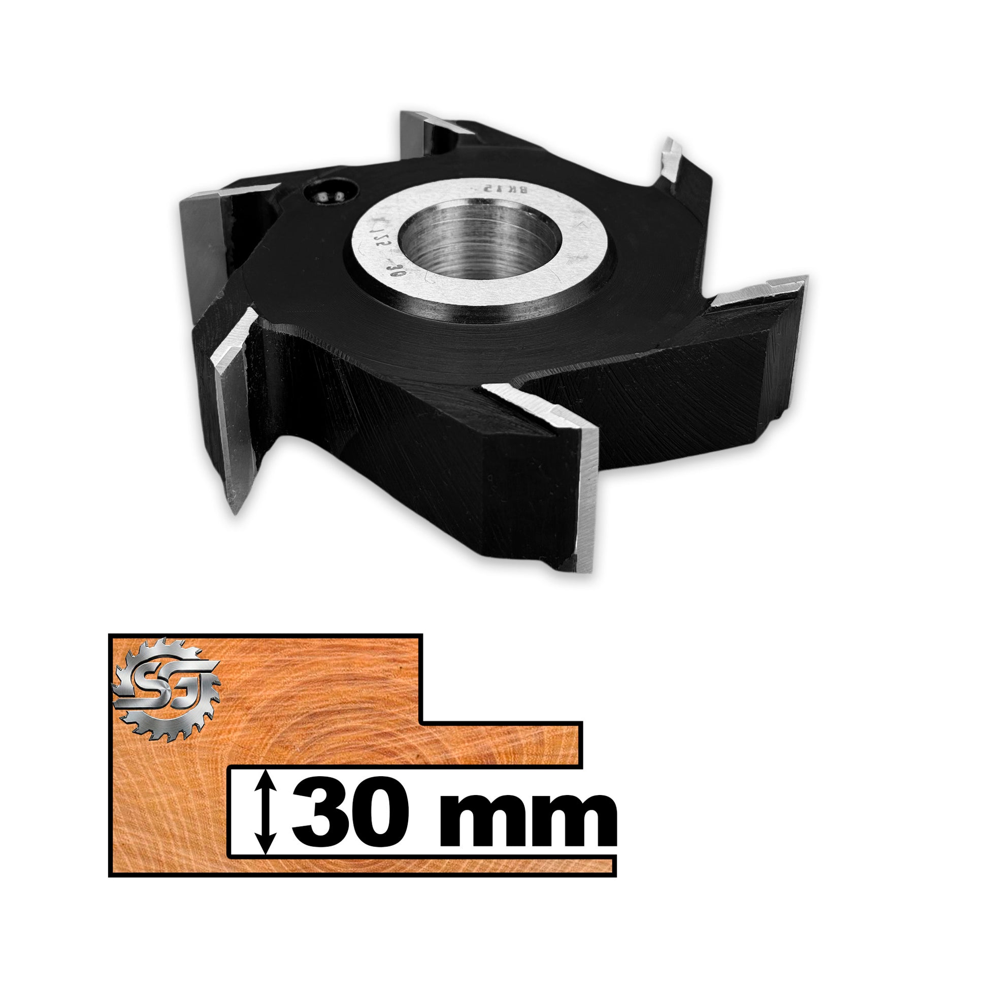 Freza falt de 125 x 30 x 30 pentru lemn esenta moale sau tare, mdf, pal