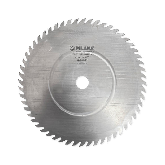Pânză Circular Monometal PILANA 250x2.2x25mm, 56 Dinți Ceaprăzuiți