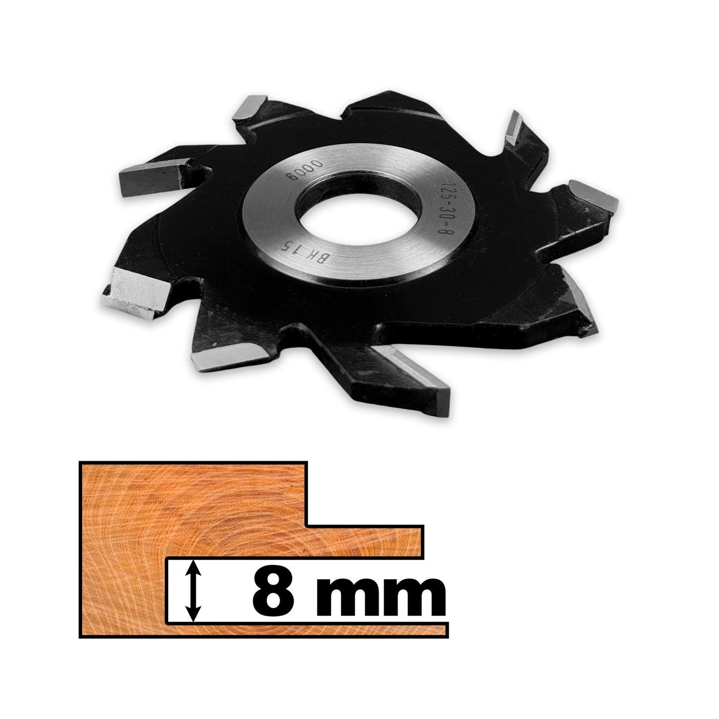 Freze nut Vidia cu cuțit pre-tăietor 8 mm – imagine generală a gamei disponibile pe site, pentru lemn masiv și stratificat.