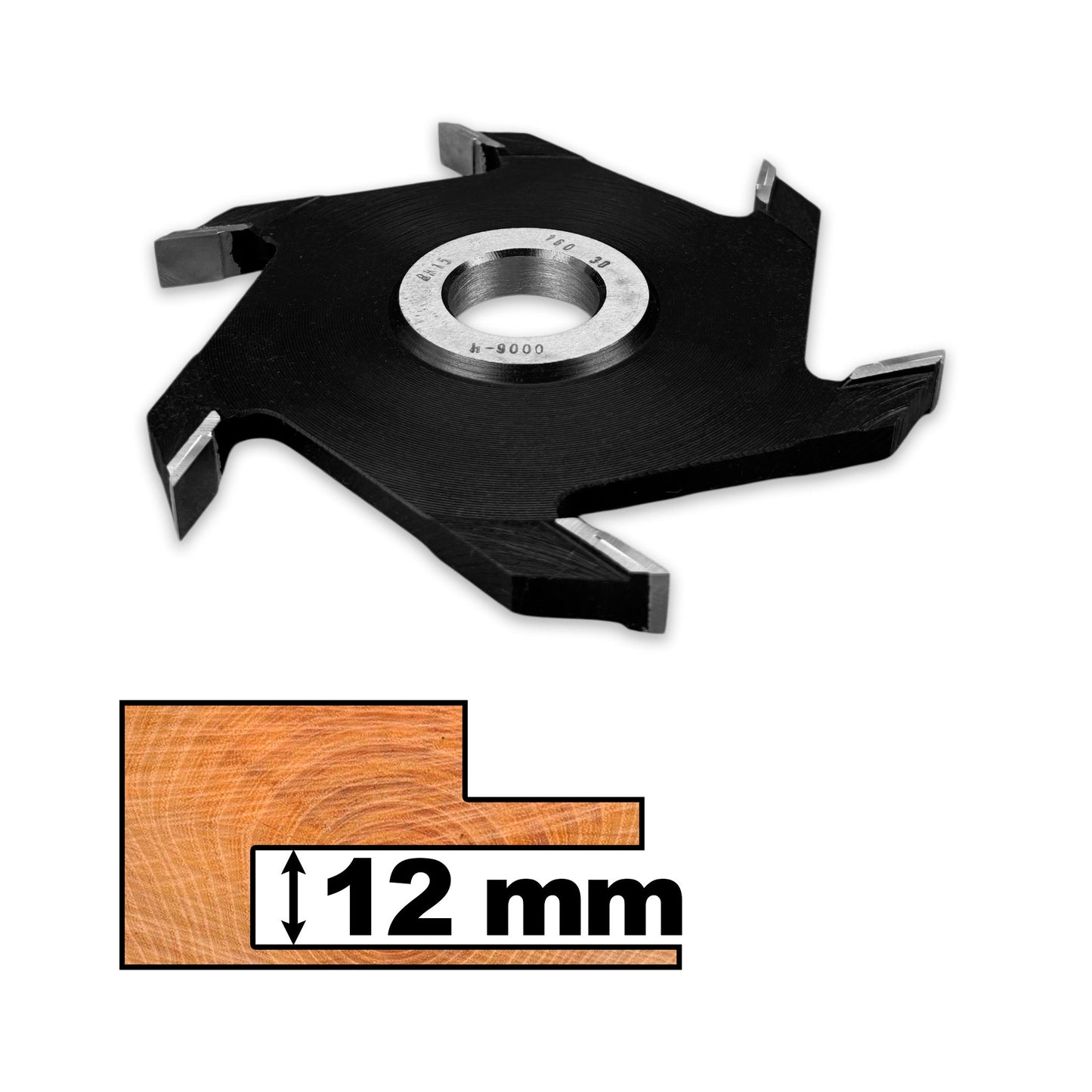 Imagine generală freze nut Vidia 12 mm – gamă variată pentru prelucrarea precisă a lemnului.