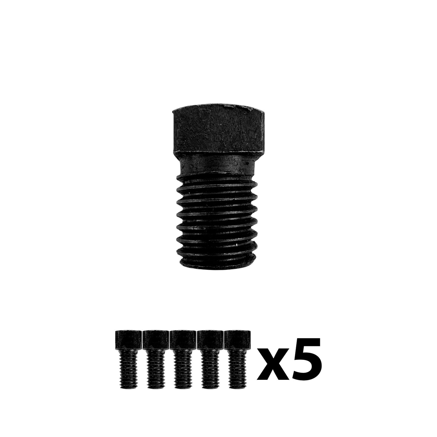 Набір з 5 гвинтів із квадратною головкою для клина Abric M12 x 22 мм